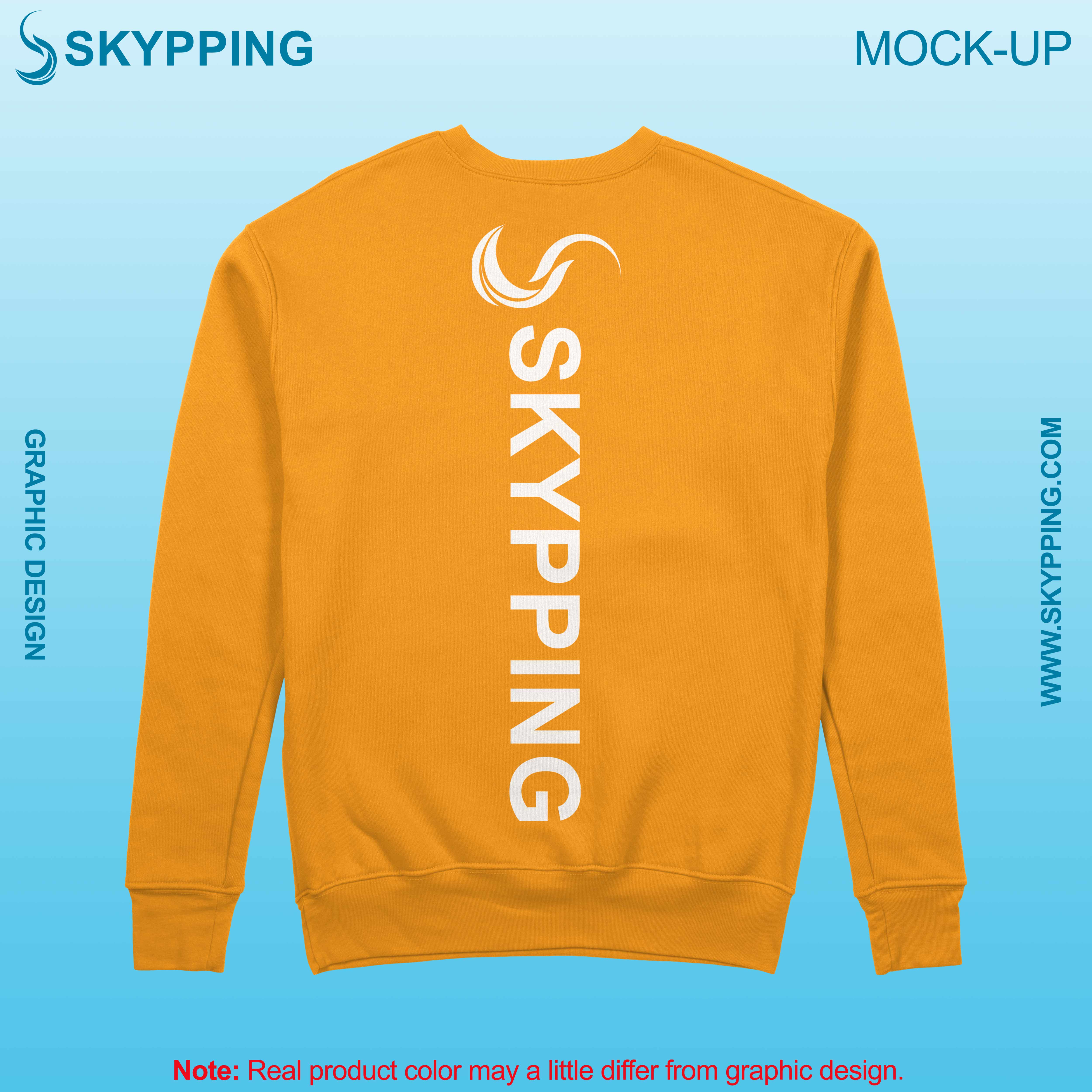 Sweatshirt with set-in style sleeve